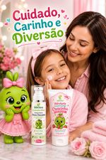 Kit Crescinha Doce Encanto Hidratante Facial e Corporal