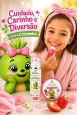 Kit Crescinha Doce Encanto Hidratante Facial e Lip Balm