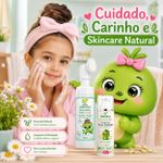 Kit Crescinha Encanto de Cuidados Skincare Natural Meninas