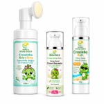 Kit Rotina Facial Encantada Espuma, Filtro Solar e Hidratante