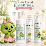 Kit Rotina Facial Encantada Espuma, Filtro Solar e Hidratante