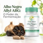 Alho Negro Allyl ABG 250mg – Extrato Padronizado 60 Cápsulas