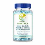 Cobre Quelado Peptídico 120mcg Plus Nutricosmético 60 Doses
