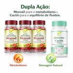 Kit Leve 3 Morosil 500mg 30cps Ganhe 1 Cactin 500mg 60cps