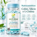 Suplemento com Tri-Peptídeo de Cobre e Silício  – 60 Cápsulas