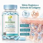 Suplemento com Tri-Peptídeo de Cobre e Silício  – 60 Cápsulas