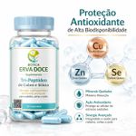 Suplemento com Tri-Peptídeo de Cobre e Silício  – 60 Cápsulas