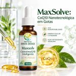 MaxSolve Coenzima Q10 Nanotecnologia Gotas 10mL