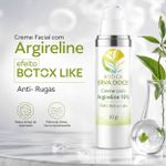 Creme Facial Argireline 10% Efeito Lifting Antidade 30g
