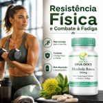 Rhodiola Rosea 300mg Adaptógeno Foco e Energia 60 Caps