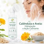 Espuma de Limpeza Facial Calmante Antiox Todos Tipos 100ml
