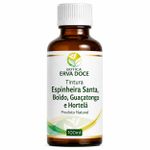 Tintura Espinheira Santa, Boldo, Guaçatonga e Hortelã 100ml