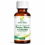 Tintura de Panax, Maca e Catuaba 60mL