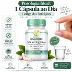 Silicio Organico 300mg – Pele, Cabelos e Unhas  90 Doses