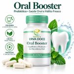 Oral Booster  Probióticos para Saúde das Gengivas e Hálito Fresco 30 cps