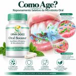 Oral Booster  Probióticos para Saúde das Gengivas e Hálito Fresco 30 cps