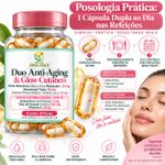 Capsula Duo Anti-Aging e Glow Cutaneo 30 Doses