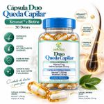 Capsula Duo Queda Capilar com Keranat e Biotina 30 Doses