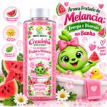 Sal de Banho Infantil Melancia Sorrisinho -  Alegria 120g