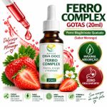 Ferro Complex Gotas: Vitalidade e Suporte Hematológico 20mL