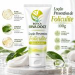 Loção Preventiva de Foliculite com  Melaleuca – 100g