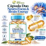 Capsula Duo Neuro-Focus e Brain Energy – Foco e Clareza 30 caps