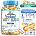 Capsula Duo Neuro-Focus e Brain Energy – Foco e Clareza 30 caps
