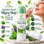 Inalador Nasal Migra-Stop – Alivio de Enxaqueca e Cefaleia
