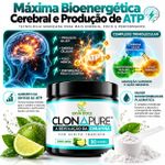 Clonapure -  Revolução Creatina Sabor Limão Pote 90g