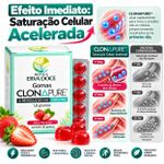 Gomas  de Creatina Clonapure  - 30 gomas Sabor Morango