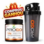 PROGO Peptídeos de Salmão Sabor Abacaxi + Coqueteleira