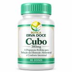 Cubo 380mg Efeito Bloating e Distensão Abdominal 30 Capsulas