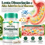 Stomazinc 150mg Saude Gastrica e Proteçao 30 Capsulas