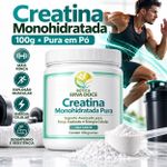 Creatina Monohidratada -  Pó Força e Energia Celular 100 gr