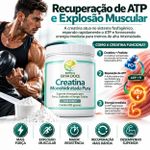 Creatina Monohidratada -  Pó Força e Energia Celular 100 gr