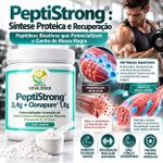 Suplemento com  Peptistrong 2,4g  e  Clonapure 1,8g 30 Doses 