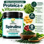 Spirulina Pura em Pó – Superalimento 100 gramas