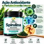 Spirulina Pura em Pó – Superalimento 100 gramas