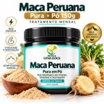 Maca Peruana Pura - Pó  Energia e Vitalidade 150g 