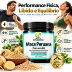 Maca Peruana Pura - Pó  Energia e Vitalidade 150g 