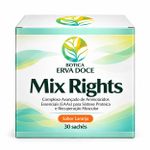Mix Rights -  Aminoacidos Essenciais EAA  30 Saches Sabor Laranja