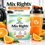 Mix Rights -  Aminoacidos Essenciais EAA  30 Saches Sabor Laranja