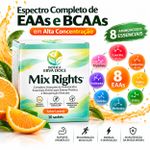 Mix Rights -  Aminoacidos Essenciais EAA  30 Saches Sabor Laranja