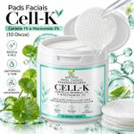 Pads Faciais Cell-K – Centella Reversa –50 Pads / 100ml