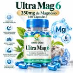 Ultra Mag 6 – Complexo Avançado de Magnesio com 6 Vias 60 caps