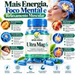 Ultra Mag 6 – Complexo Avançado de Magnesio com 6 Vias 60 caps