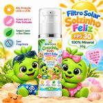 Filtro Solar Infantil FPS 30 30g Crescinho Kids e Baby