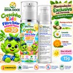 Filtro Solar Infantil FPS 30 30g Crescinho Kids e Baby