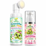 Kit Crescinha Encanto de Cuidados Skincare Natural Meninas
