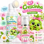 Kit Crescinha Encanto de Cuidados Skincare Natural Meninas